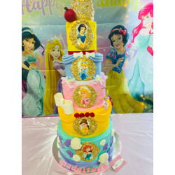Pastel Infantil 4632 Princesas